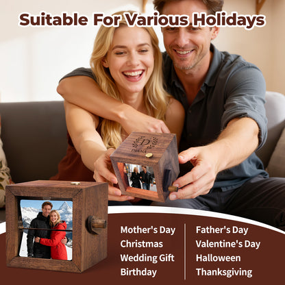 Personalized Photo Flip Box