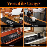 Personalised Bar Mat | Gifts for Bartender Drinking Lover Cocktail Lover | 2 Sizes Available