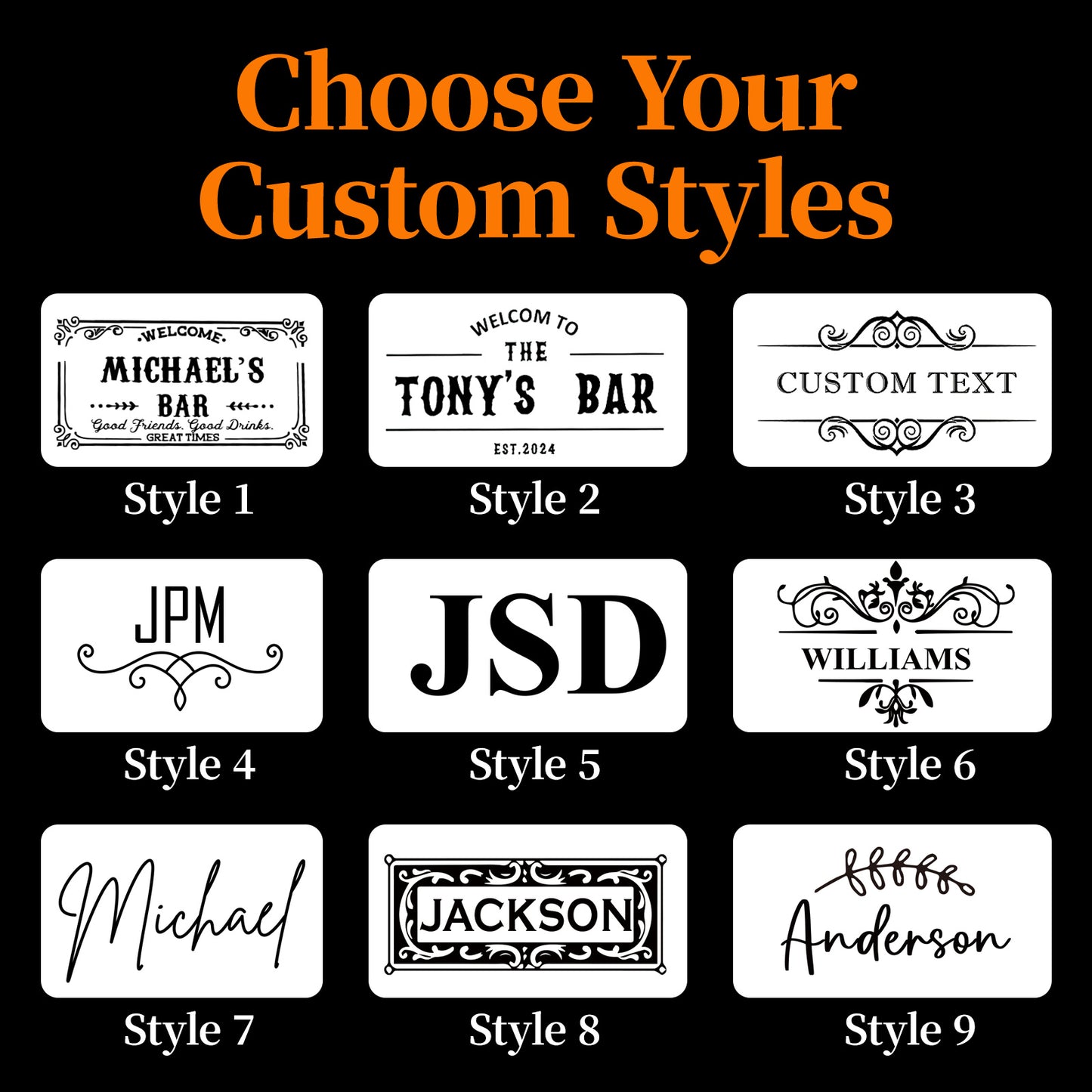Personalised Bar Mat Non-slip PVC Rubber Bar Mat Custom Bar Name Spill Mat for Countertop Home Bar Coffee Bar Gifts for Bartender Drinking Lover Cocktail Lover Newlywed Beer Mat Decor