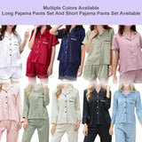 Personalized Pajama Set for Women Custom Pajamas for Bridal Party Bridesmaid Pajamas Two-piece Silky PJ Sets Matching Bridesmaid Pajamas Bridesmaid Gifts Bridal Party Bachelorette Party Gifts