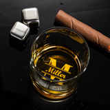 Personalized Whiskey Glass Gift for Men