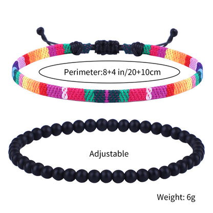 Handmade Surf String Wave Bracelets