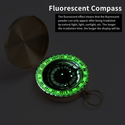 Personalized Engraved Fluorescent Compass