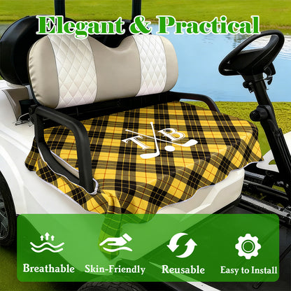 Personalized Golf Cart Seat Cover With Name