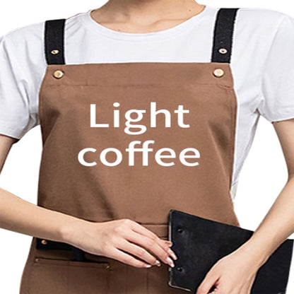Personalized Canvas Embroidered Apron
