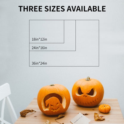 Personalized Halloween Sign, Custom Halloween Family Sign