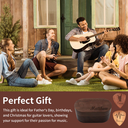 Personalized Guitar Pick Holder