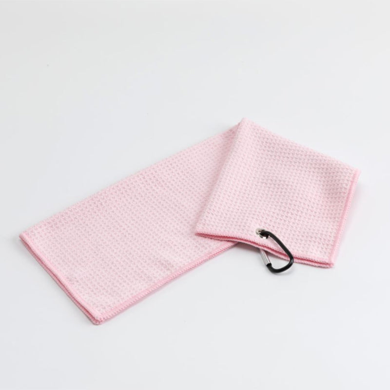 Personalised Golf Towels for Women, 24"*16" Tri-fold Waffle Pattern Golf Towel, Custom Gift for Women Wife Mom Girlfriend